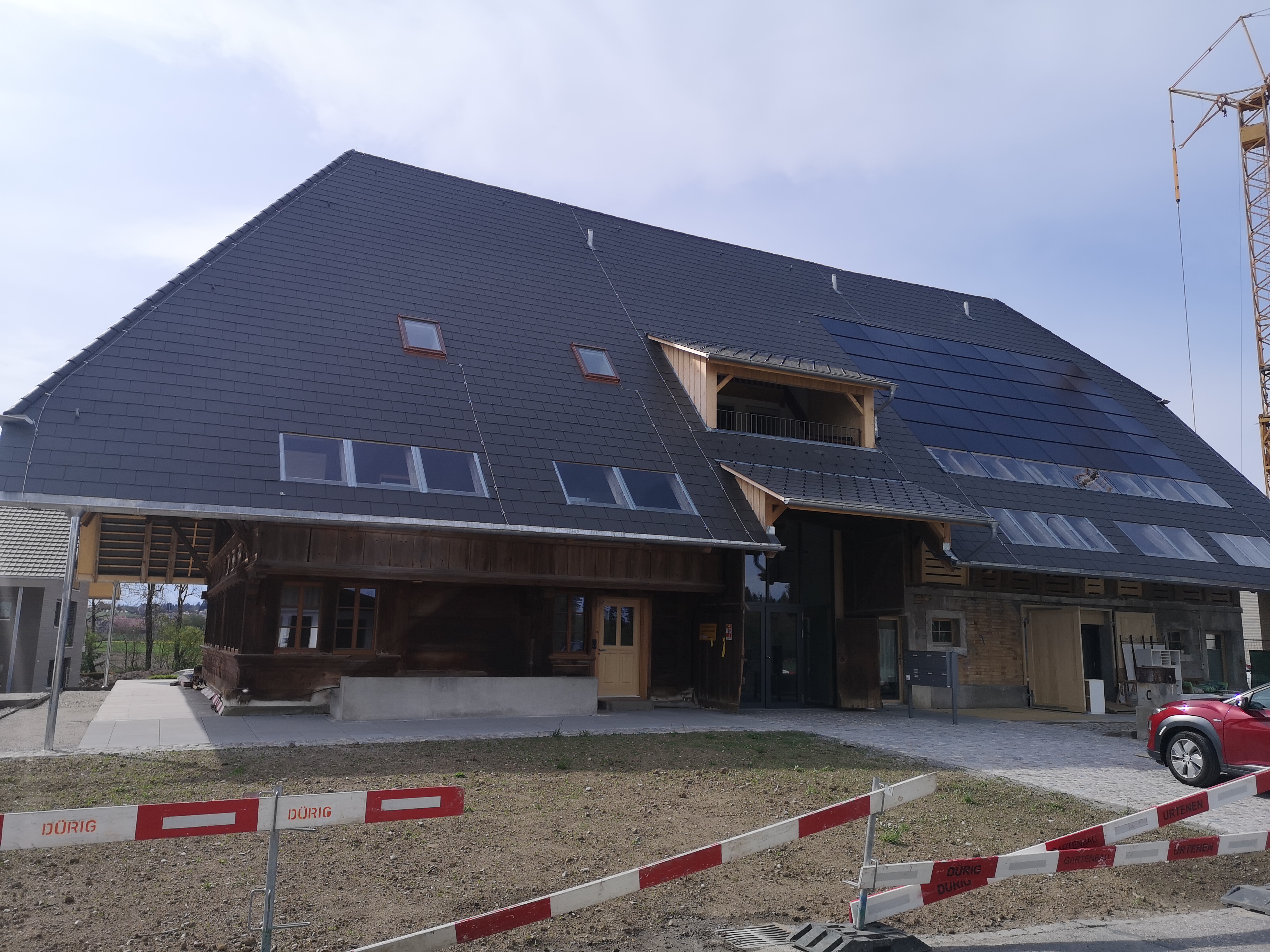 Minergie Überbauung Dorf Münchringen